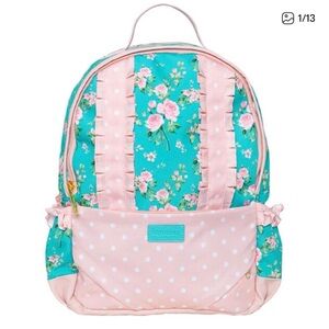 Posh Peanut Pink Ruffle Backpack